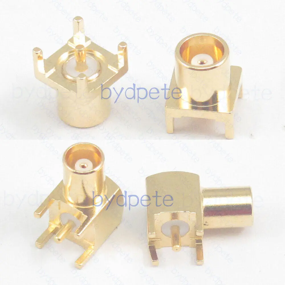 

MCX Jack Female Connector Solder for PCB Square Socket RF 50ohm Adapeter bydpete