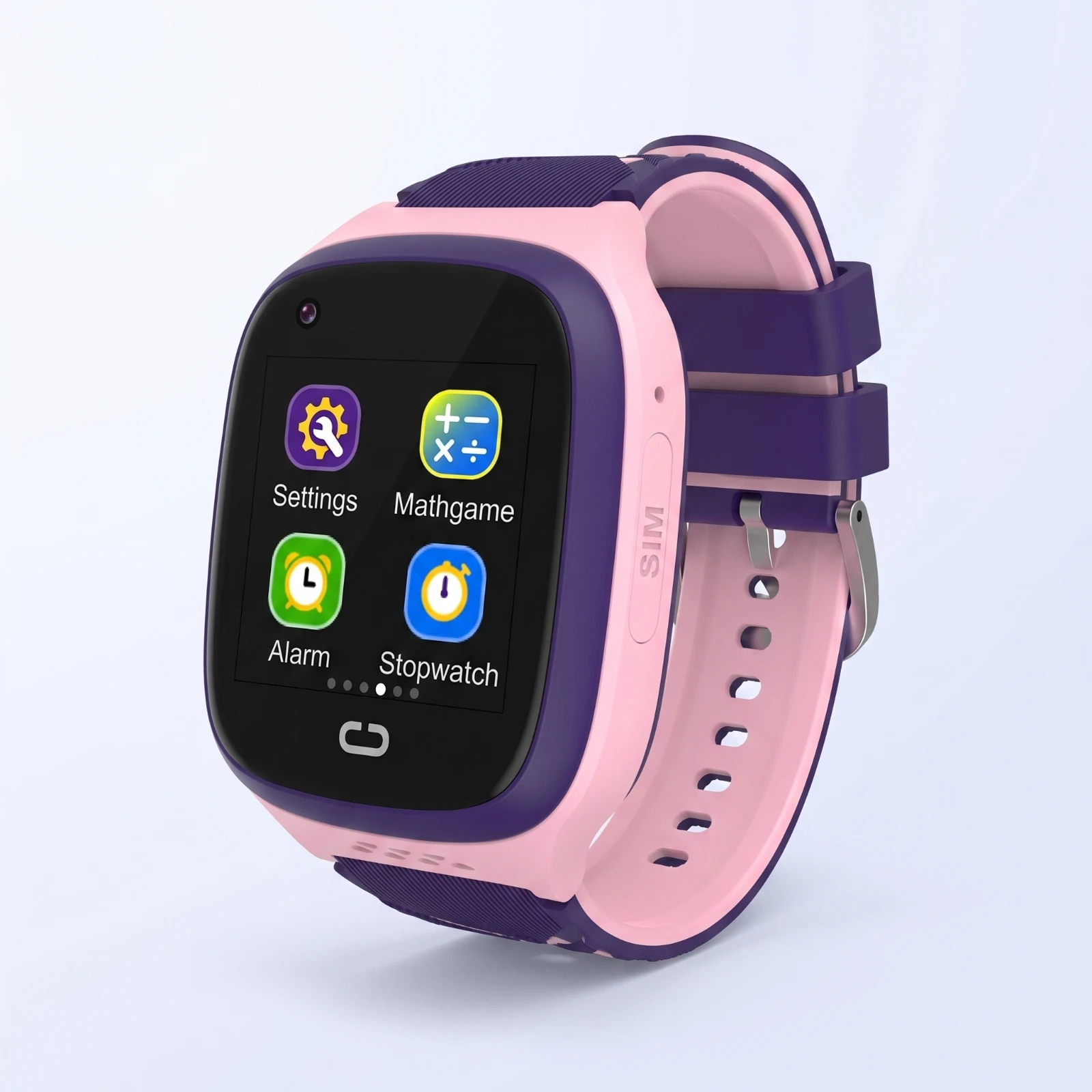 Kids Smart Watch Phone Adjustable Children's Smart Watch Smartwatch Games Wrist-Worn for Parents, Daily Use, School