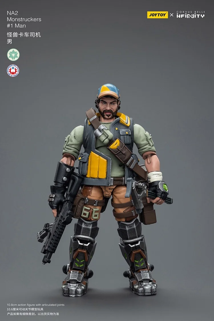 

JOYTOY Infinity NA2 Monstruckers #1Man Action Figures Original Model Doll Original Decoration Gift Collection Figura