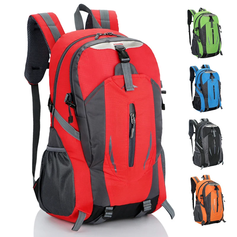 40L Travel Backpack Men and Women Outdoor Mountaineering Hiking Storage Bag Fashion Lightweight Camping Luggage Bags