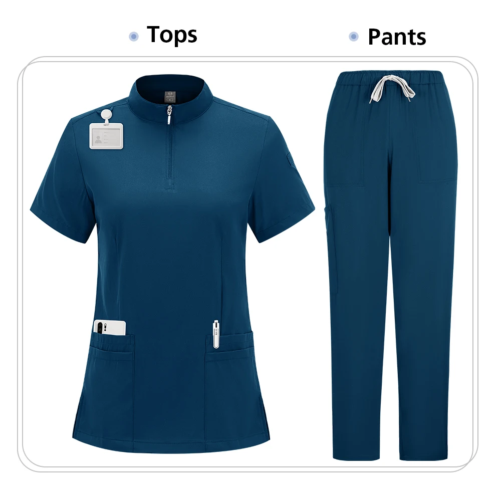 New Neutral Operating Room Medical Uniforms Medical Supplies Sets Dental Surgery Nursing Uniforms Work Uniforms Beauty Workwear