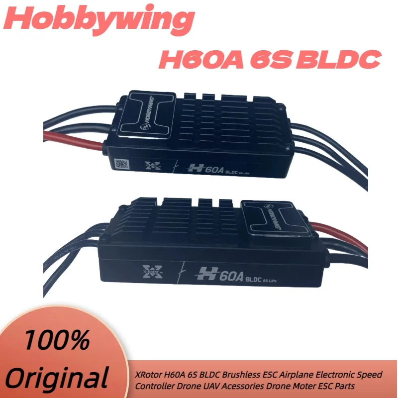 

Hobbywing XRotor Pro H60A 6S BLDC Brushless ESC Electronic Speed Controller Drone UAV Accessories Drone Motor ESC Parts