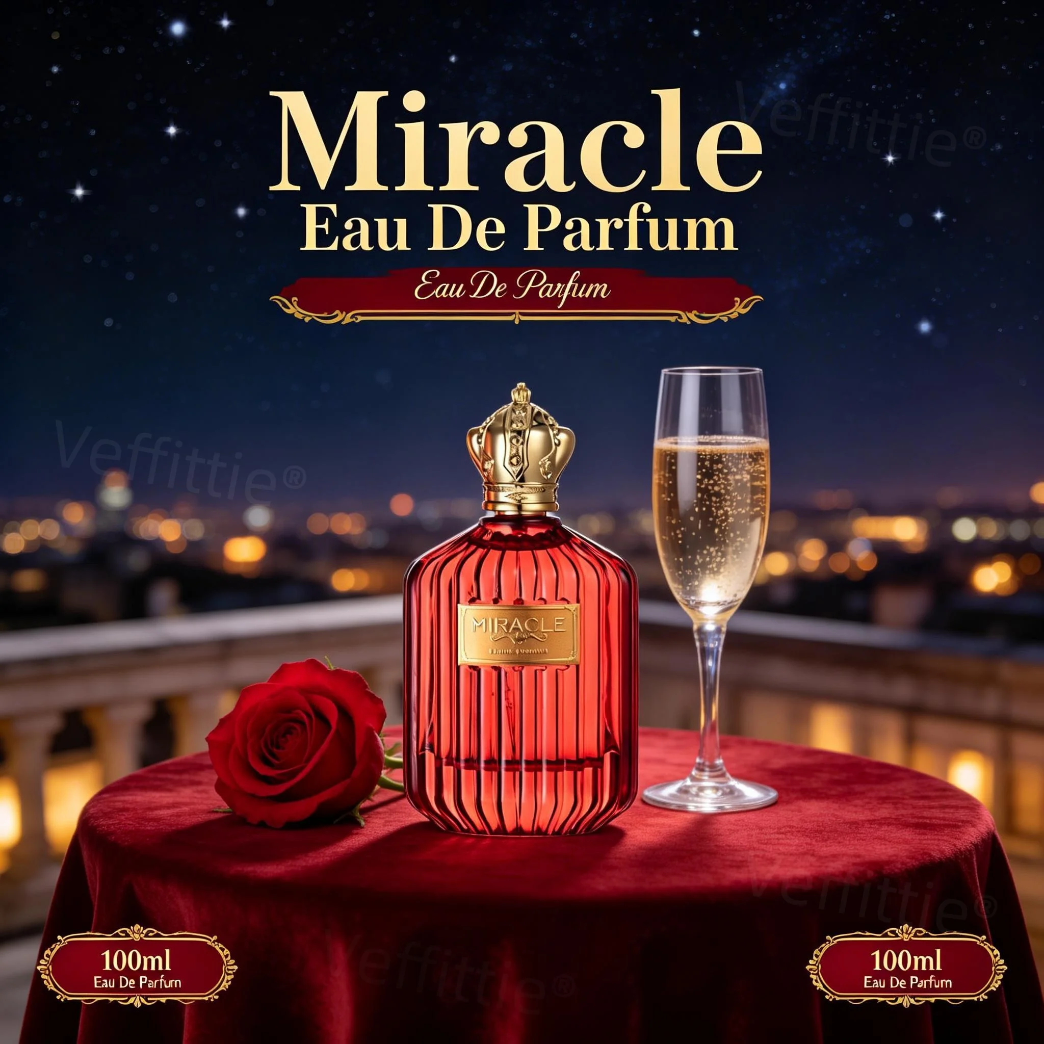 

Romantic Spicy Bloom 3.4oz Eau De Parfum, Long Lasting Sweet Fragrance, Date Nights, Intimate Moments, Romantic Evening Blend