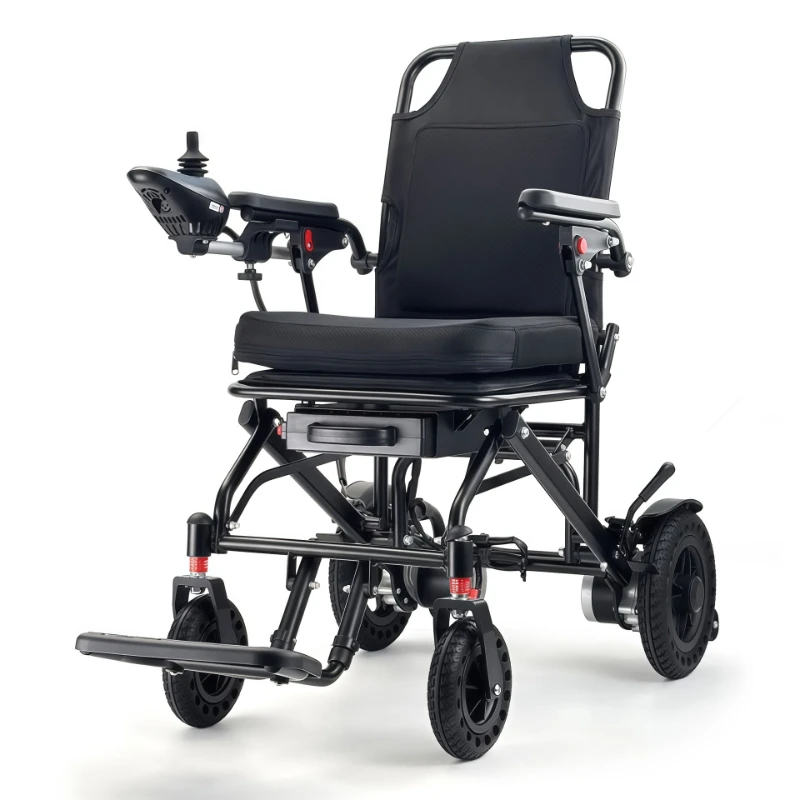 Electric wheelchair intelligent fully automatic folding lightweight multi-function portable elderly travel