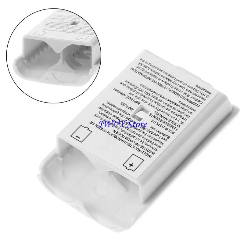 573A 배터리 백 커버 360 게임 패드 교체 용 배터리 보호 덮개 360 무선 컨트롤러 용 배터리 보호 커버