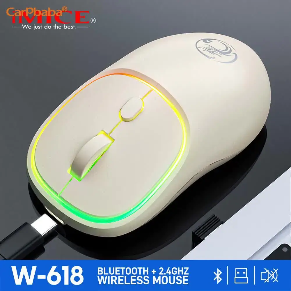 Wireless 2.4G Mouse 1600DPI Portable Gaming and Office Mouse Ergonomic Smart Power Saving for Macbook PC Gamer Laptop Win7/8/10