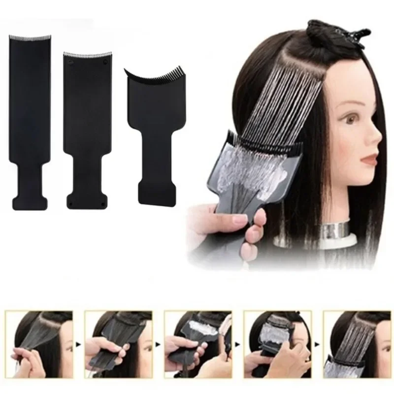 Professional Hair Coloring Board Salon Dyeing Plate Pad Barber Hairdressing Dye Tool Special for Real Hair Wigs