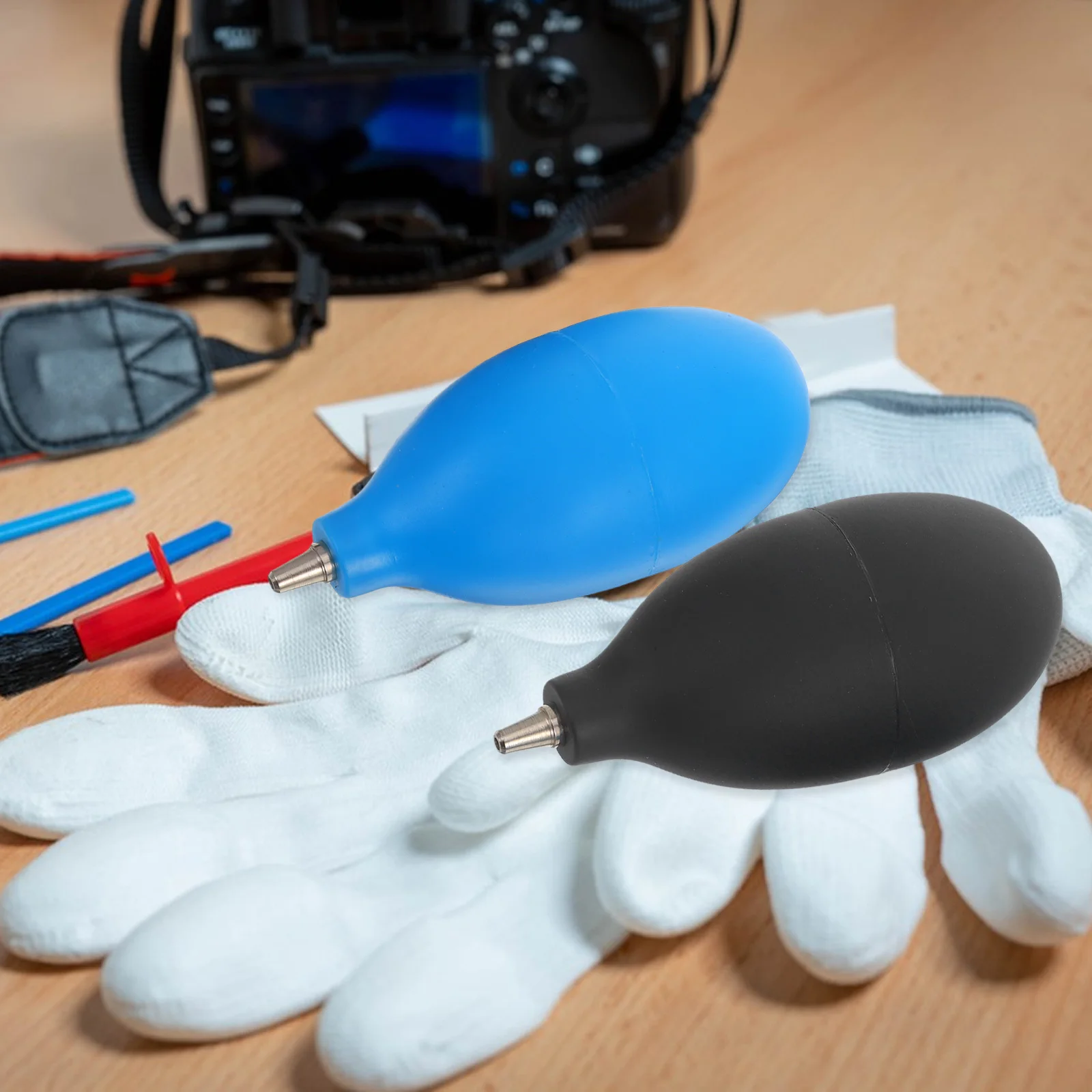 

2Pcs Air Blower for Computer Dust Cleaning Screen Sensor Cleaner Rubber Bulb Pump for Camera Lens Small Squeeze Balls Cleaning