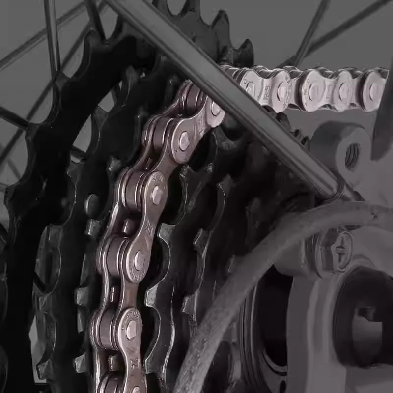 KMC Z-series 6\7\8\9 Speed Universal Bicycle Chain Chromized Mushroom-shaped Chain Shaft Enhanced Wear Resistance