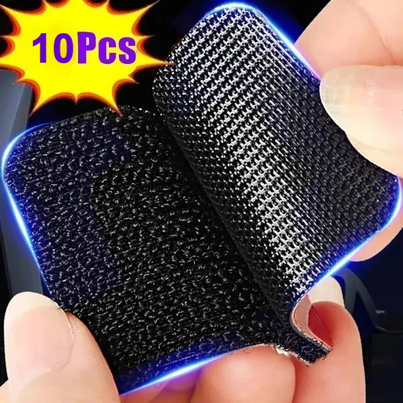 Nouveaux autocollants de fixation de tapis Double face, patchs fixes pour tapis de voiture, tapis de sol de maison, bandes antidérapantes