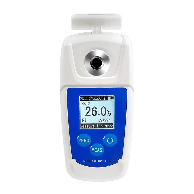 For Digital Brix Refractometer Fruit Sweetness Tester Beverage Juice Sugar Content Measuring Detector