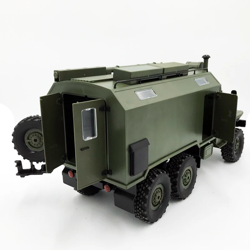 WPL B36 Ural 1/16 1:16 2.4G 6WD RC Car Military Truck Rock Crawler Command Communication Vehicle RTR Auto Army Trucks Toys