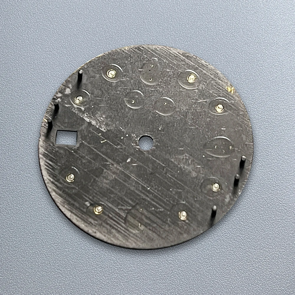 28.5mm S Logo Arab Sunray Dial Fit NH35/NH36 Japanese Automatic Movement High-Quality Dial Watch Modification Accessories