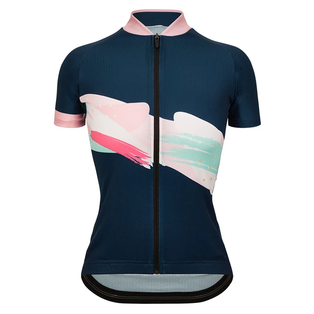 Sale Cycling Women's Short Sleeve Jerseys Maillot Ciclismo Mujer Camisa De Time Pro Team Bicycle Lightweight Clothing