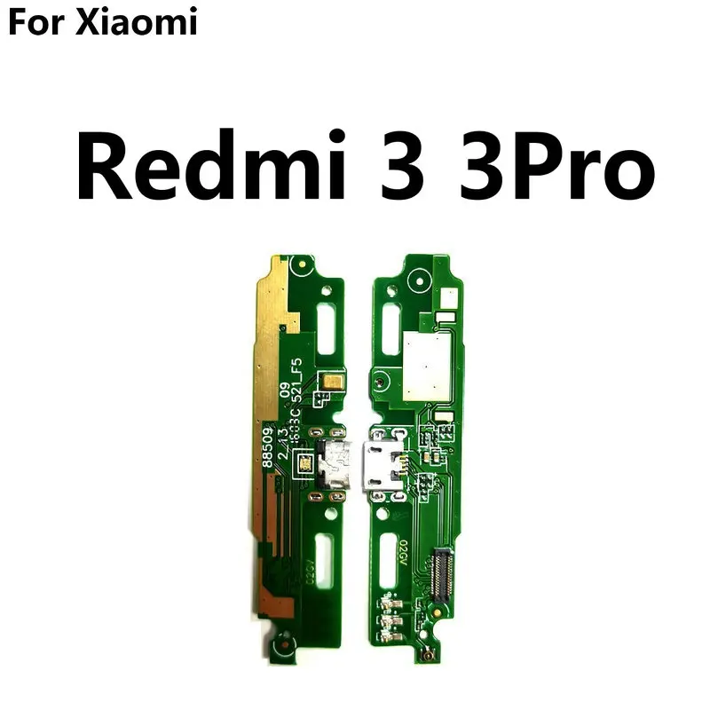 New USB Board for Xiaomi Redmi 3 Pro Redmi 3S Dock Connector Micro Usb Plug Port Charge Board & Microphone