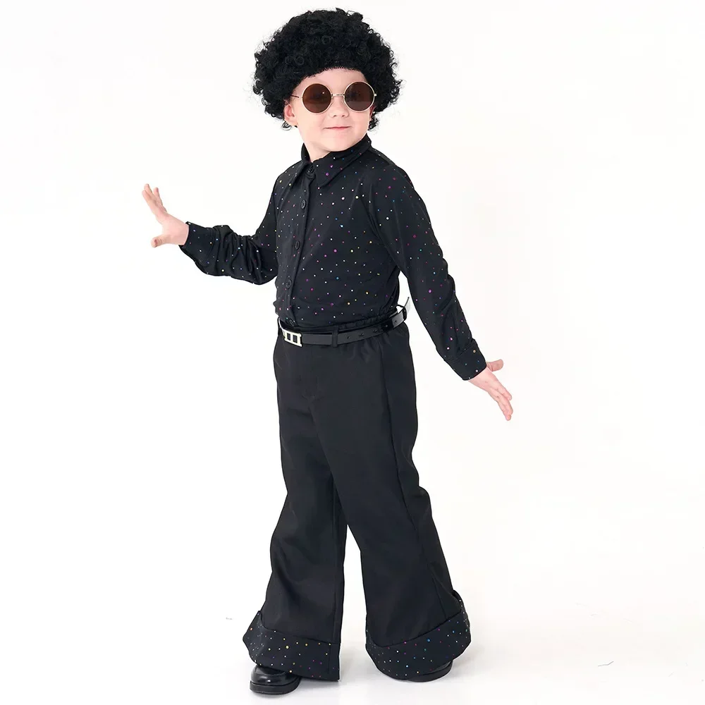 Children's Vintage Disco Cosplay Costumes Stage Performance Show Costume