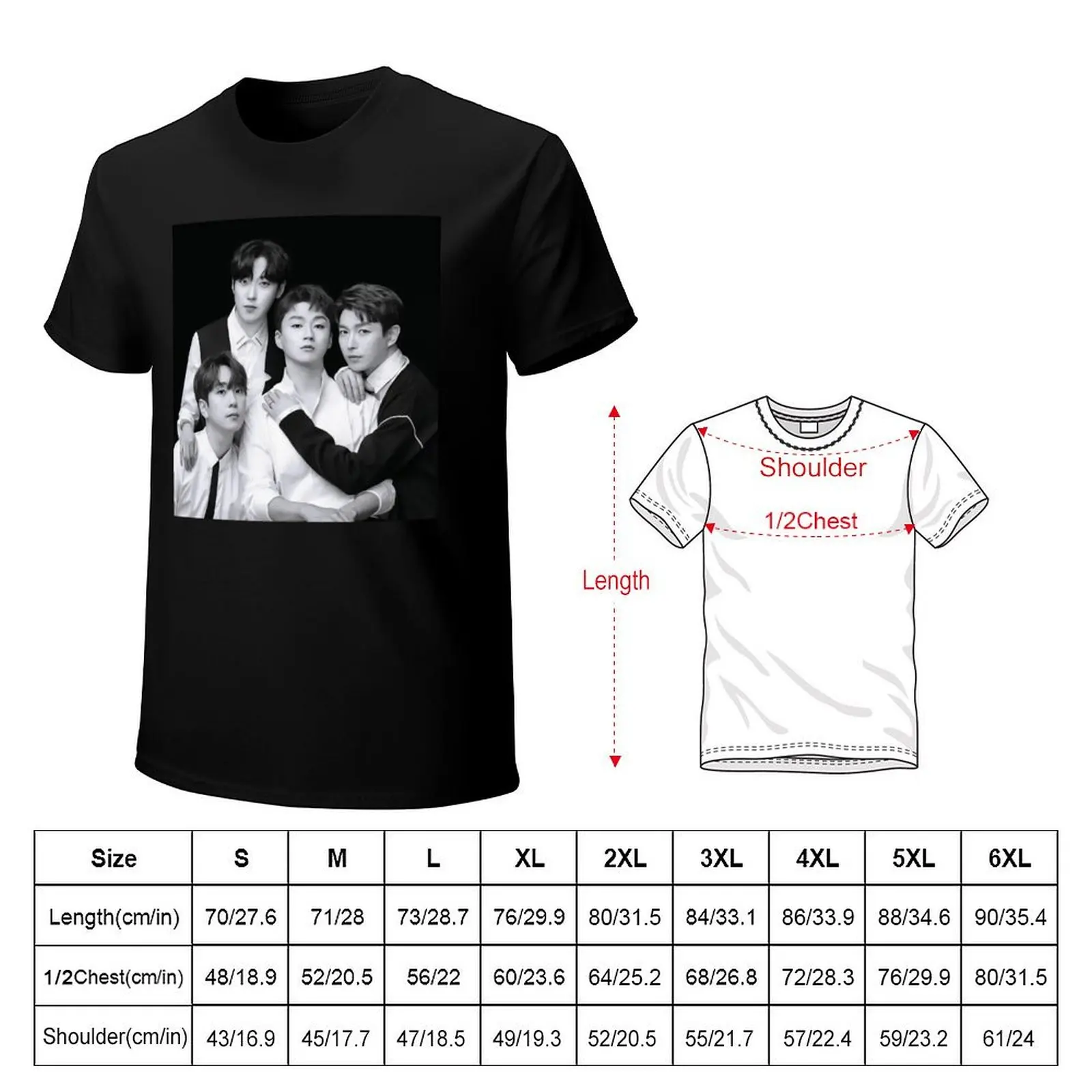 Forestella T-Shirt rapper graphic tees gifts for boyfriend tops summer tops mens plain t shirts