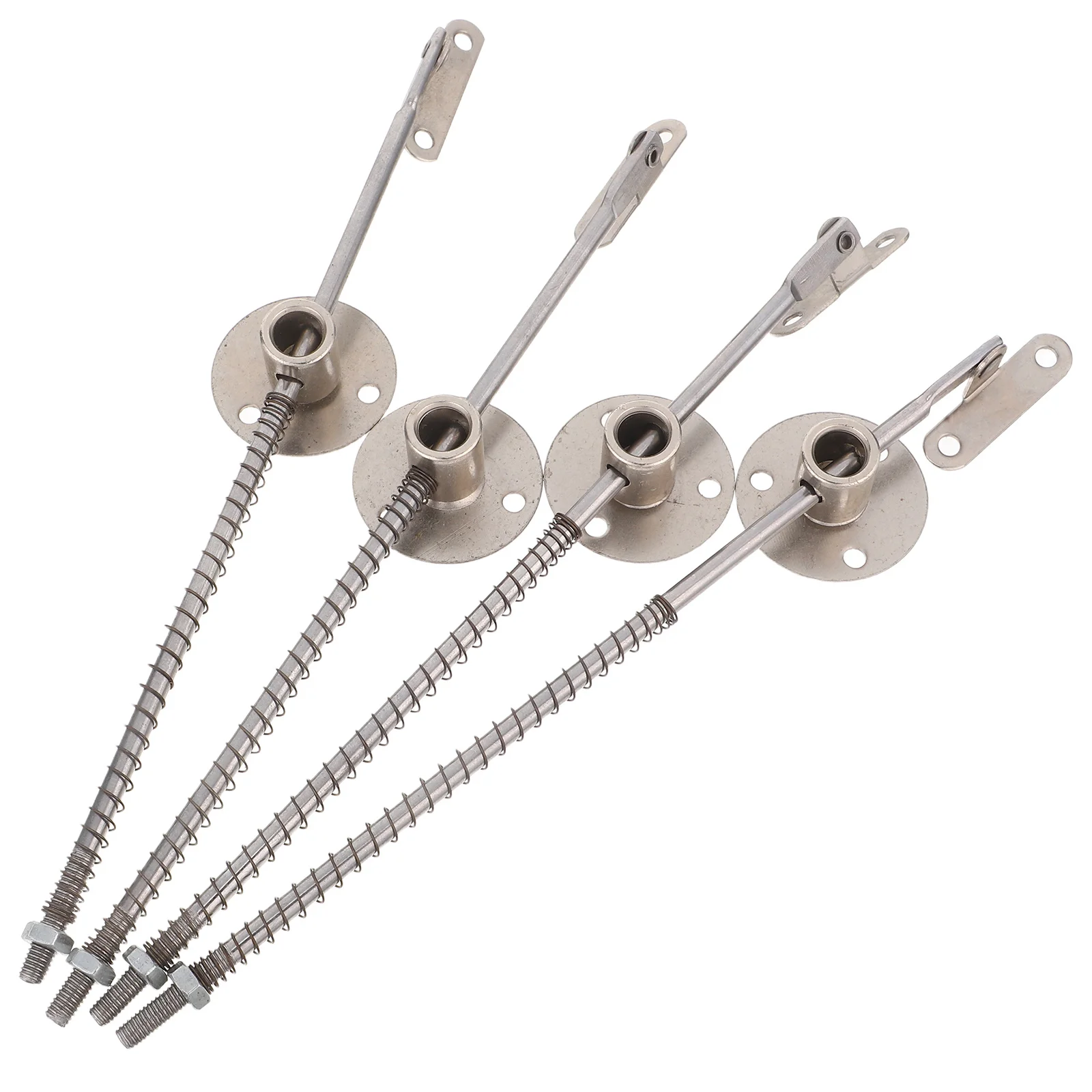 

4Pcs Kitchen Cabinet Door Buffer Damper Soft Close Lid Support Heavy Duty Cabinet Support Rod Wardrobe Furniture Door Lift Rod