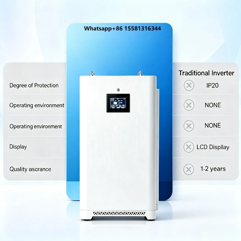 Hybrid Solar Inverter T30 IP65 Pure Sine Wave High Efficiency Three Phase 50 60Hz Wholesale OEM ODM