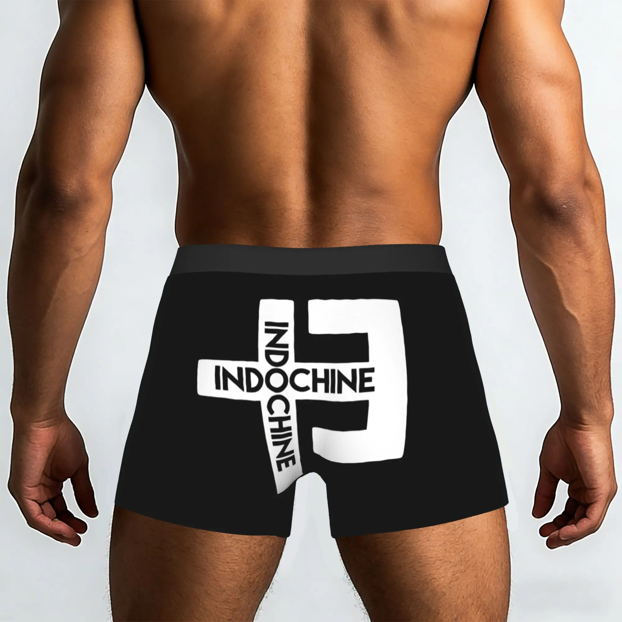 Popular Kocudot Indochine Lover Gifts INDOCHINE Underpants Breathbale Panties Man Underwear Ventilate Shorts Boxer Briefs