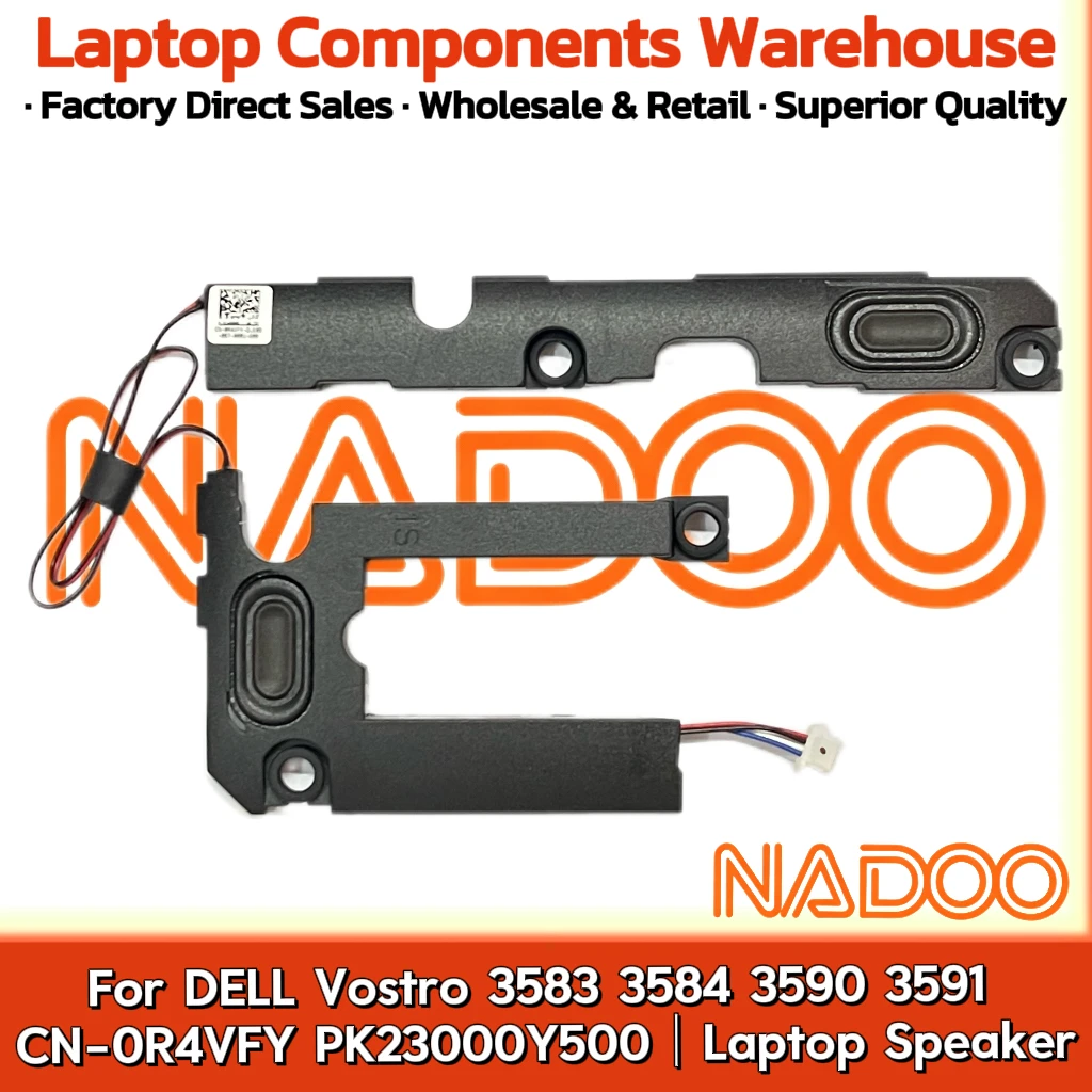 New Original Laptop Notebook Audio Speaker For DELL Vostro 3583 3584 3590 3591  CN-0R4VFY PK23000Y500 Built in horn audio