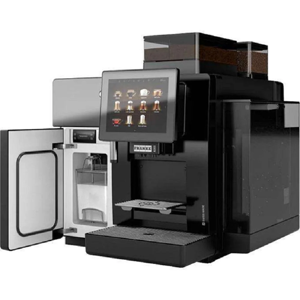 Hot Sales A300 Bean To Cup Coffee Machine With Fridge Filtered Water Coolers Limited Come With Full Kits