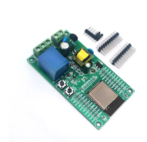 For esp32 Switching Module Development Board Featuring WiFi AC 90-250V Power Input 10A Relay Output for Embedded Systems
