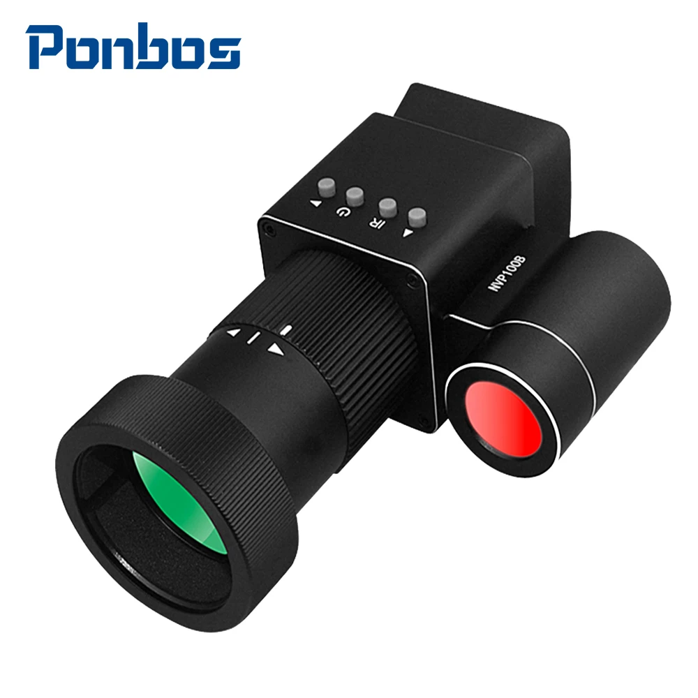 

Ponbos NVP100B 200M Infrared Night Vision Telescope HD 1080P Monoculars Support Sight of 40mm~46mm for Hunting Camping