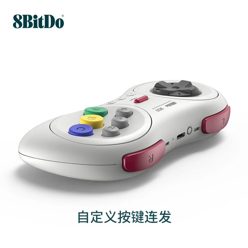 8Bitdo M30 سماعة لاسلكية تعمل بالبلوتوث أذرع التحكم في ألعاب الفيديو ستة مفتاح تخطيط الألعاب عصا التحكم للتبديل OLED لايت PC أندرويد الهاتف العالمي