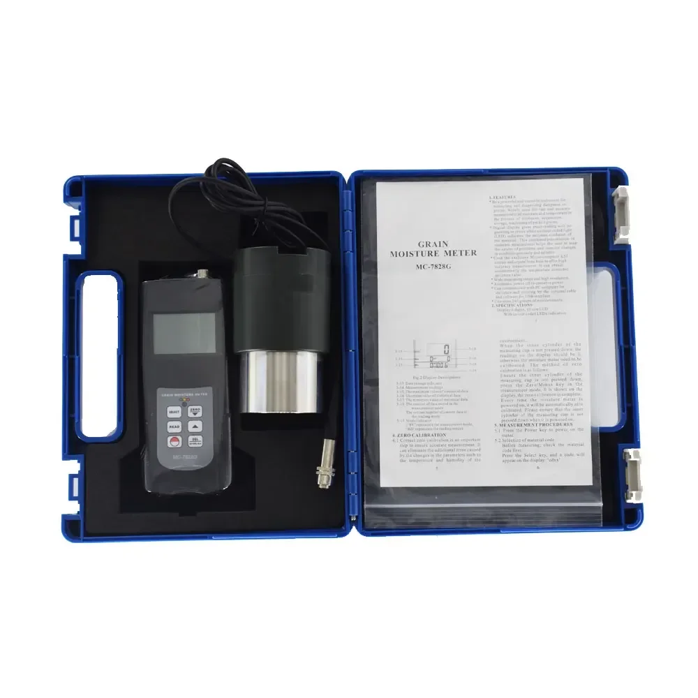 MC-7828G Graanvochtmeter 36 soorten Grains Cup-type digitale vochtmeter