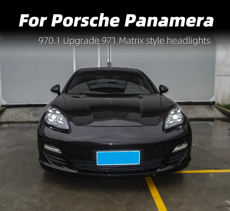 Sewiyolin Auto Accessories Parts LED Lights For Porsche Panamera 970.1 2010-2013 DRL Front Head Signal Lamp Plug And Play