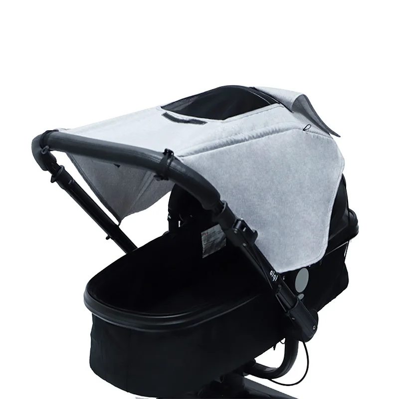 Babyfond High View Stroller Awning Accessories UV Protection Sun Protection Cover Two-way Car Blocking Light