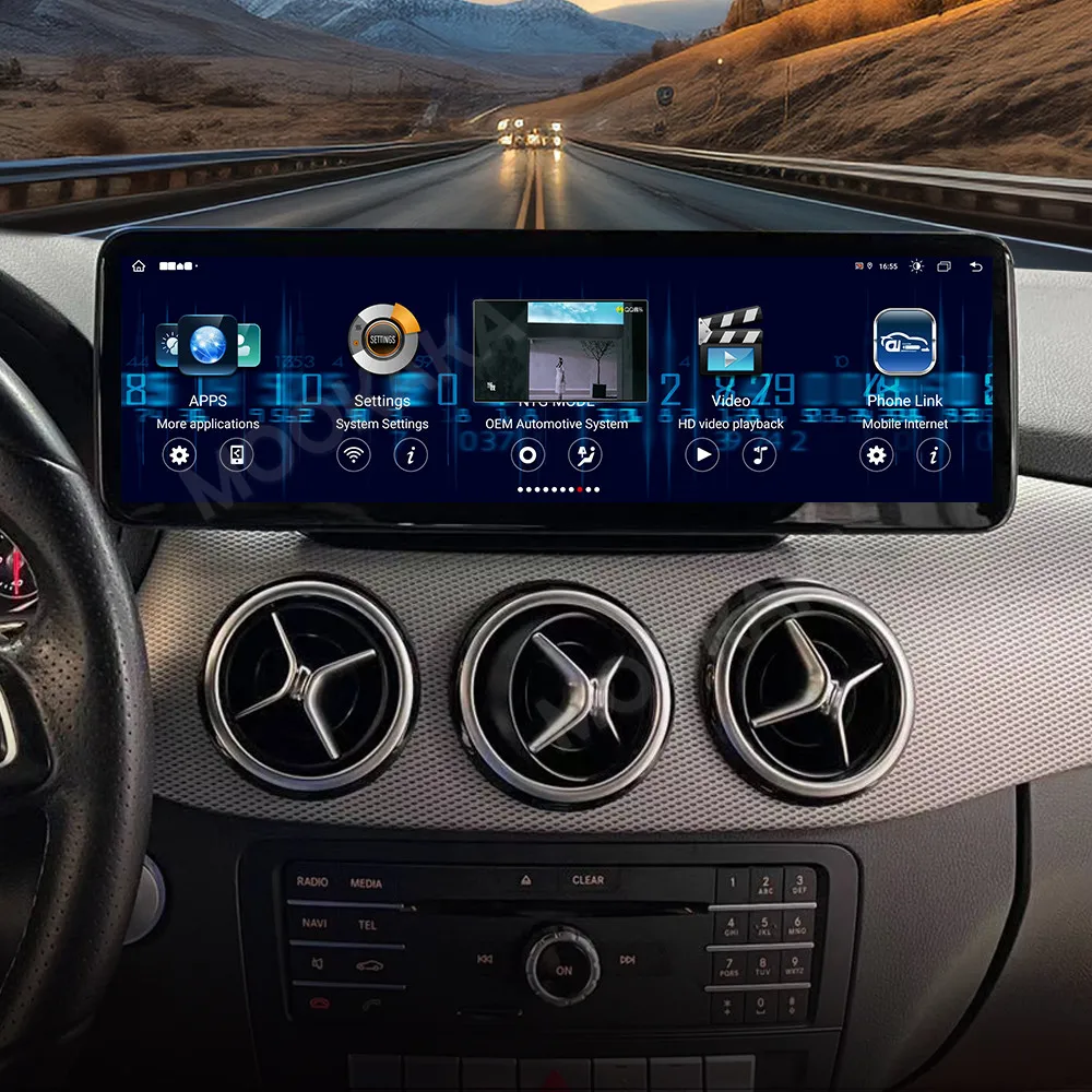 Android 13.0 For Mercedes Benz B Class W246 2015-2018 Car Radio Multimedia Player Auto Stereo GPS Navigation Head Unit Carplay