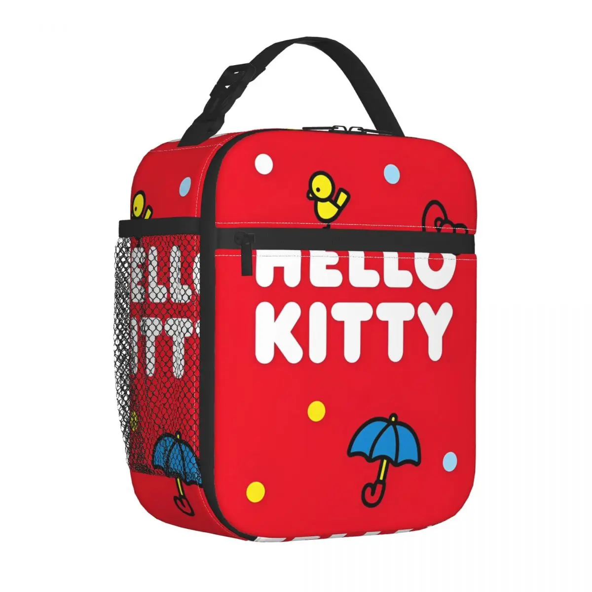 

Hello Kitty Characters Logo Insulated Lunch Bag Large Meal Container Thermal Bag Tote Lunch Box Office Outdoor Men Women