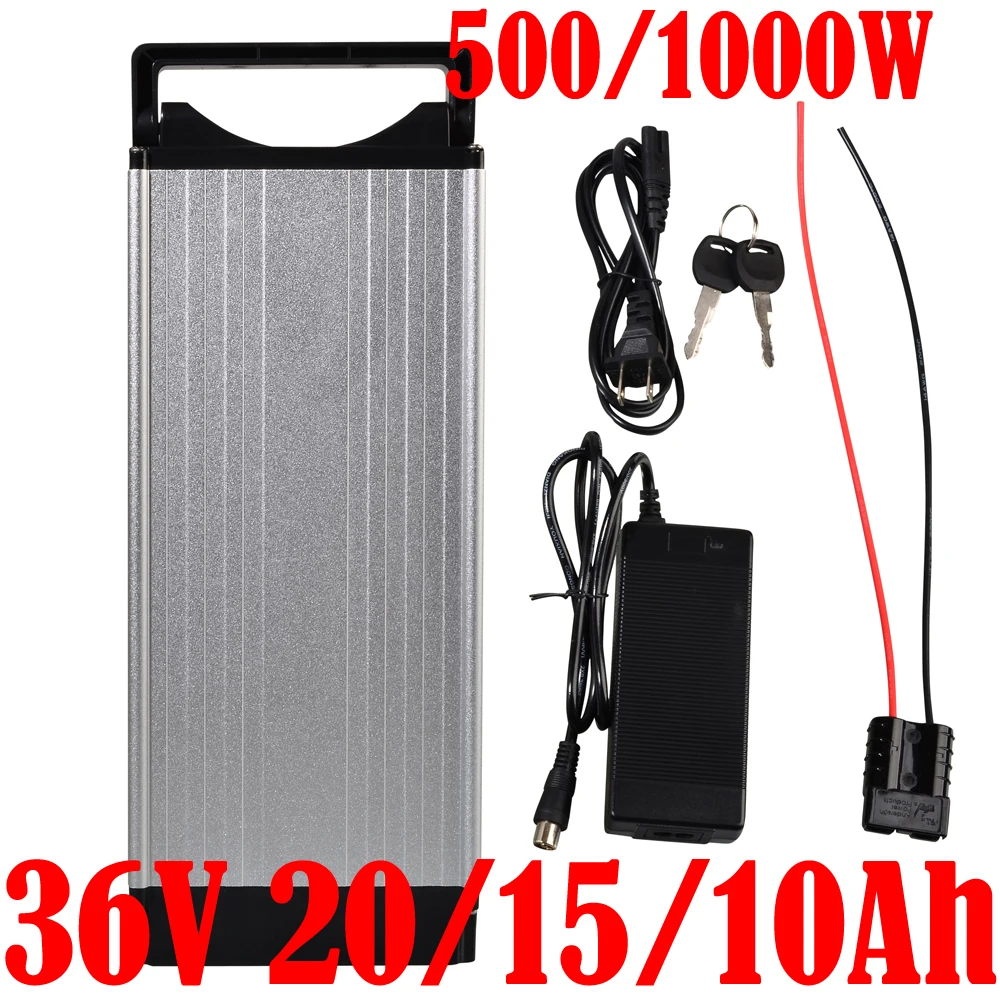 

ebike battery 18650 cell 36V 30AH 25AH 20AH 15AH 10AH electric bike lithium ion battery For 500w 1000w electric bicycle scooter