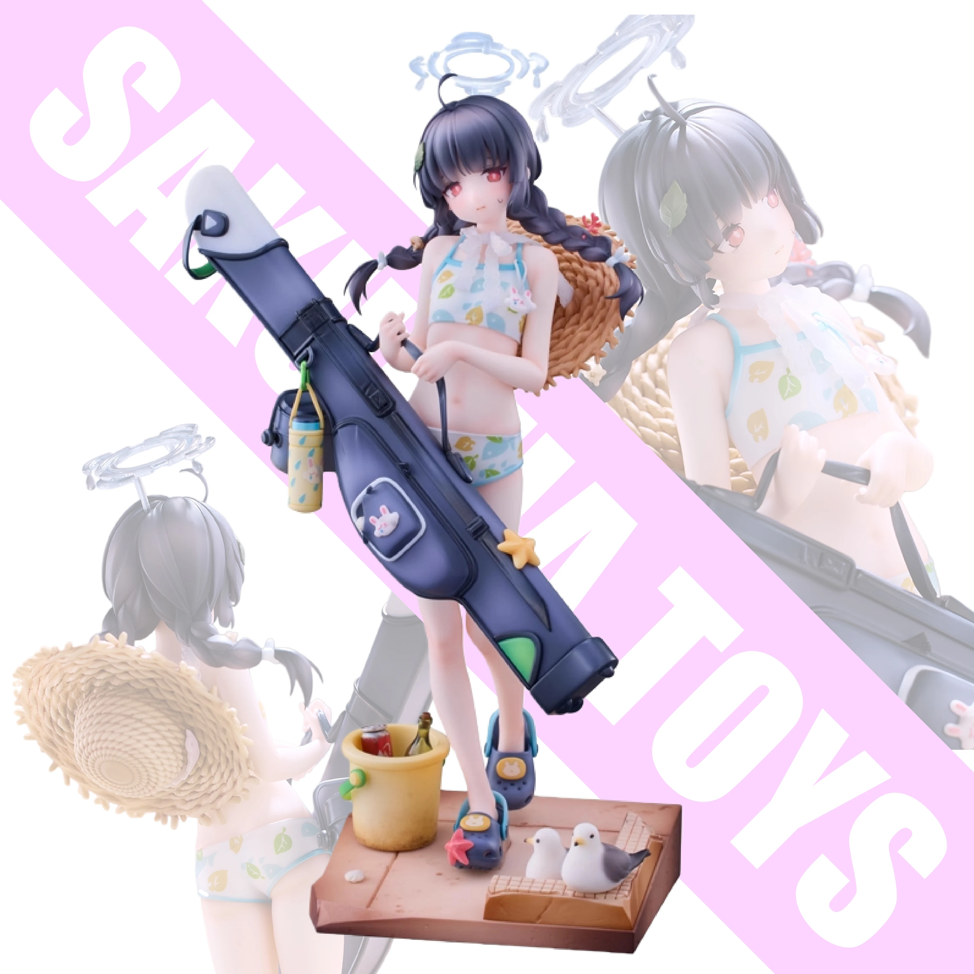 Auf Lager Solarain Seishigure Azur Azur Files Kasumezawa Miyu Badeanzug Figur Spiel Peripherie Action Figure Sammlung Geschenk