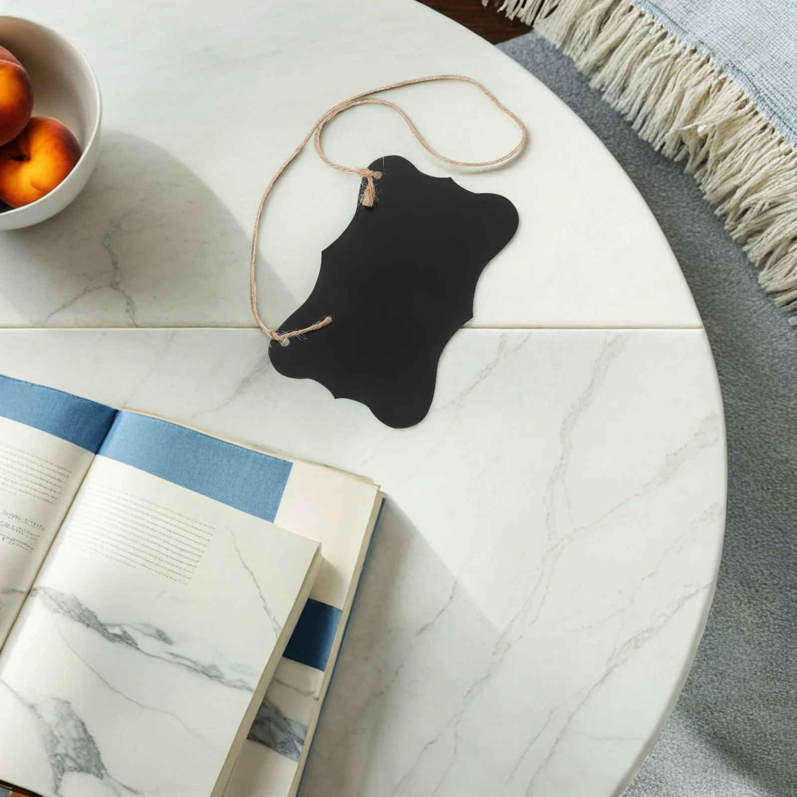 12 قطعة سبورة أكريليك معلقة قابلة للمسح لوحات ملاحظات متعددة الاستخدامات علامات عرض مذكرة لبار الزفاف المطبخ مطعم الجدار