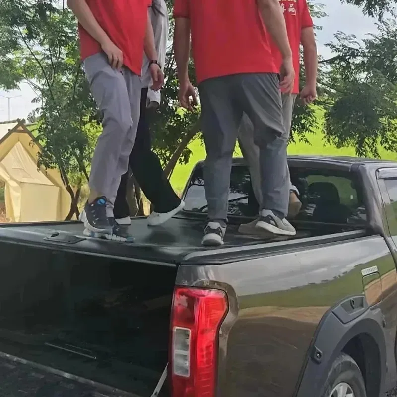 

Heavy Duty Pickup Accessories Aluminum Roller Lid Retractable Hard Tonneau Cover