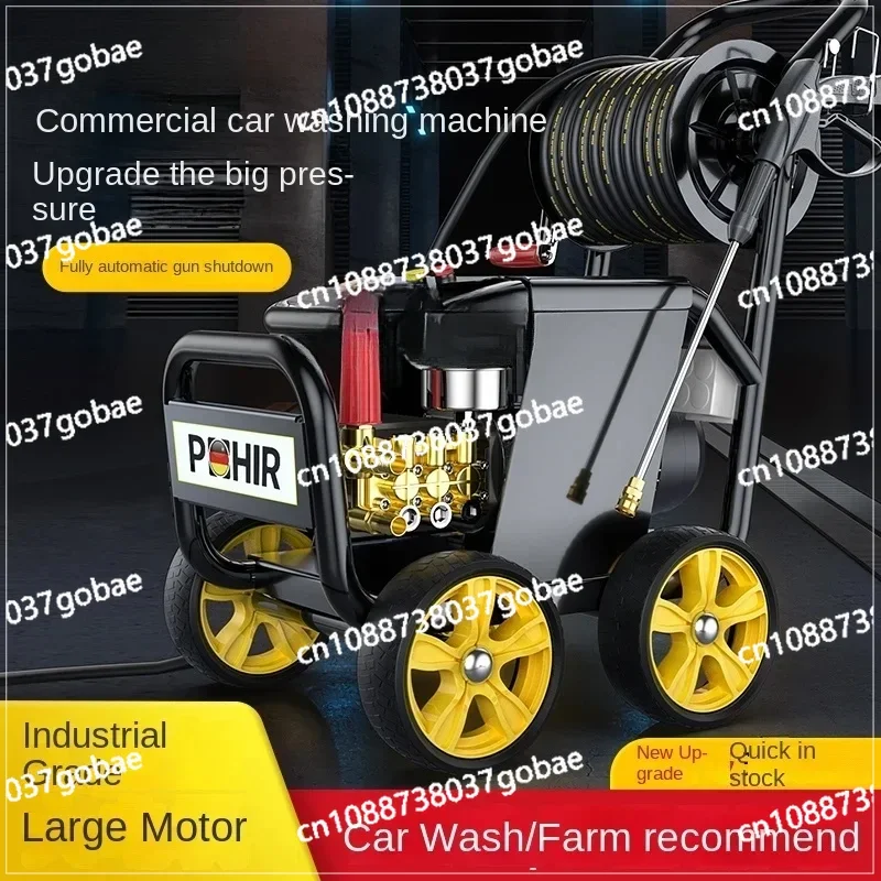 washing machine commercial high pressure high power farm cleaning machine pump brush car