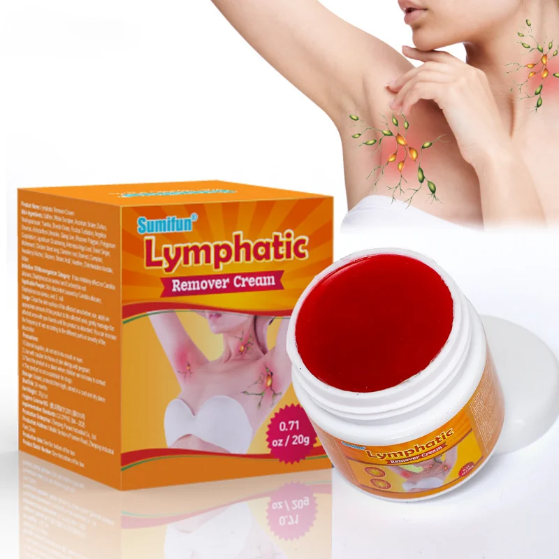 

Lymphatic Detox Cream Neck Breast Armpit Lymph Lumps Anti-Swelling Herbal Ointment Treatment Nodes Medicine Cream Health Care