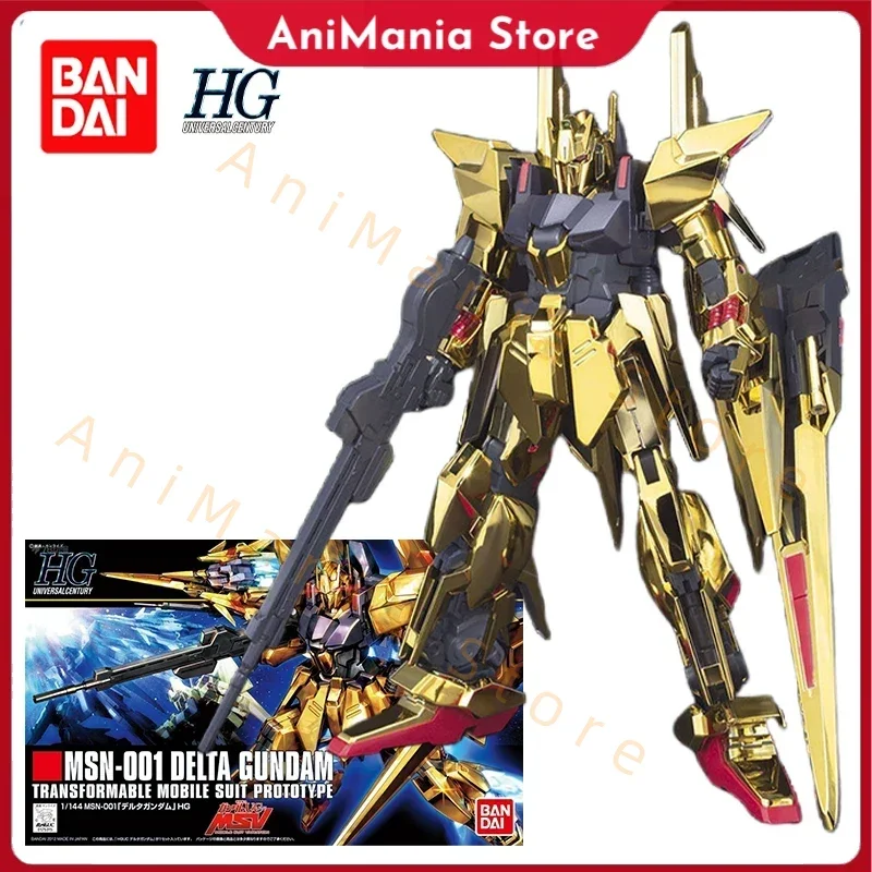 

Bandai HGUC 1/144 DELTA GUNDAM Фигурка MSN-001 Delta Gundam Аниме Фигурка Пластиковая модель Комплект