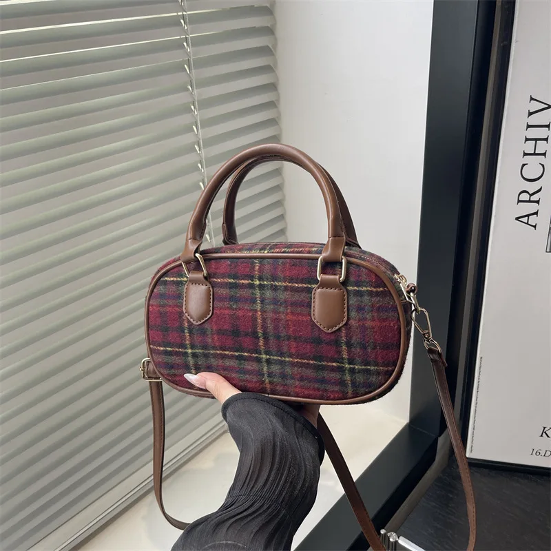 

Женская минималистичная сумка через плечо 2025 года, многосторонняя сумка через плечо из натуральной кожи, сумка большой вместимости для работы и свиданий ​