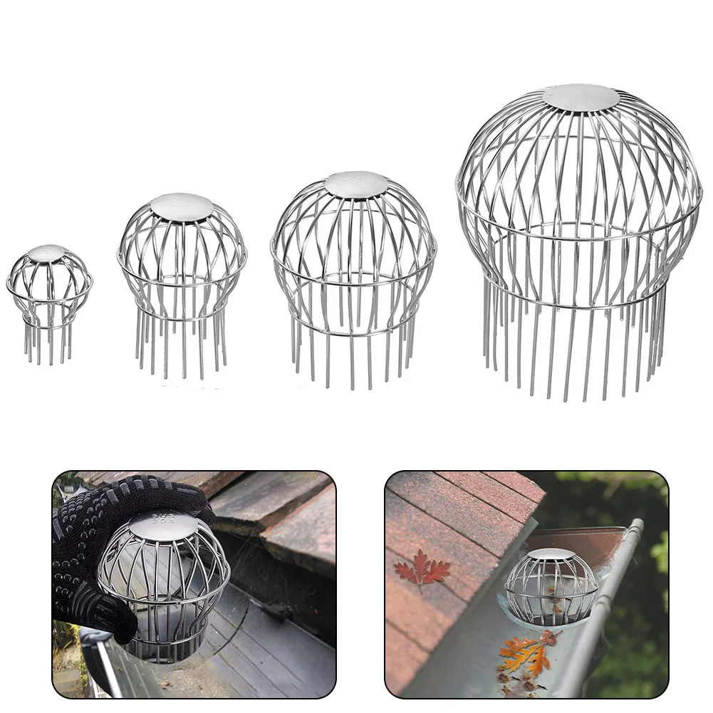 304 Stainless Steel Roof Drain Drainage Ditch Anti-Blocking Mesh Cover Balcony Floor Drainroof Floor Drain