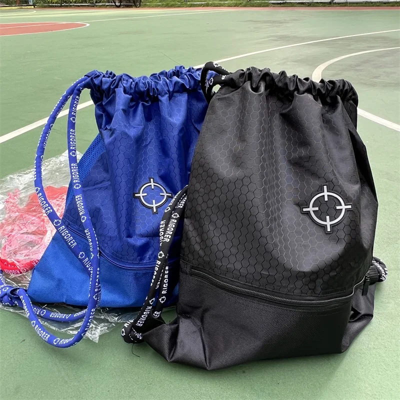 RIGORER Waterdichte sporttas Zak met trekkoord Fitness Reizen Outdoor Rugzak Lichtgewicht rugzak Outdoor voetbal opbergzakken