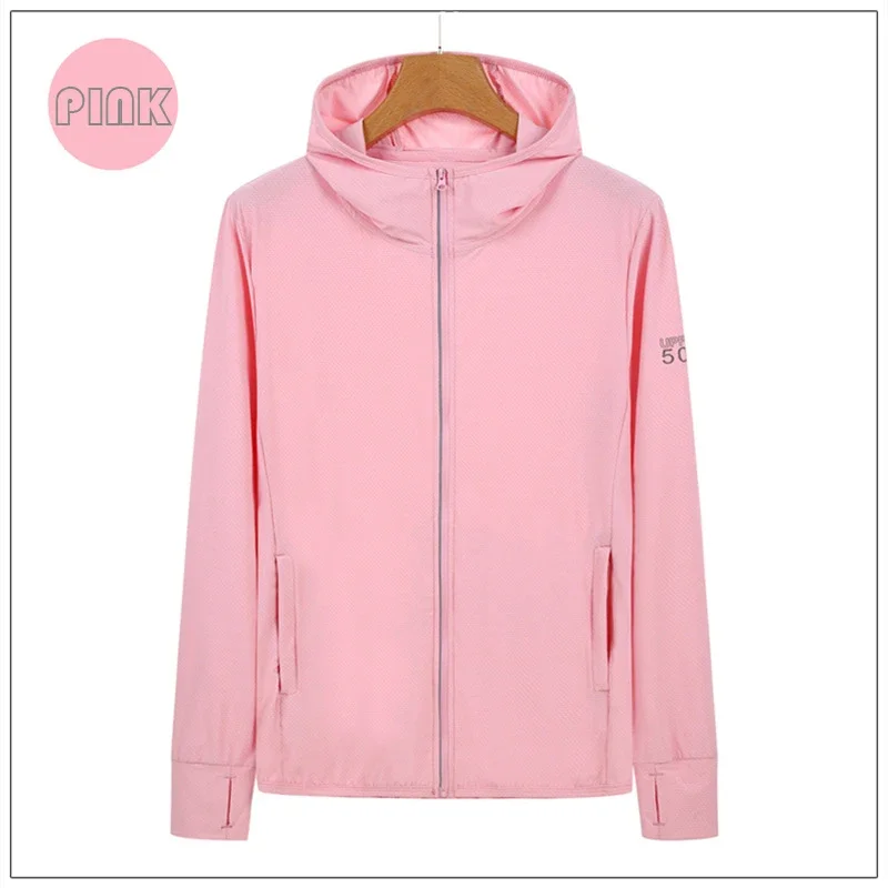 

Sun Protection Jacket for Women and Men Jacket UPF50+ Ice Silk skin Coat for Walking Travel and Fishing Outdoor Sports Clothing