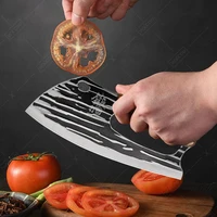 WXCOO Professional Forged Boning Knife Stainless Steel Ultra Sharp Meat Cleaver Effortless Slicing Knife for Kitchen Cooking 2