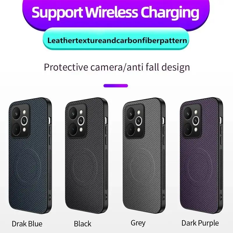حافظة لهاتف Realme 15 Pro فاخرة غير لامعة لهاتف Realme 15 Pro Magsafe غطاء مقاوم للصدمات للشحن اللاسلكي المغناطيسي