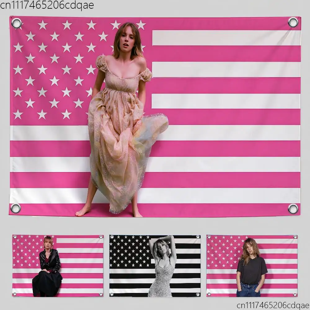 For Singer Maya Hawke Flags Home Yard & Garden Decor Banner - Indoor Outdoor Wall Hanging Flag