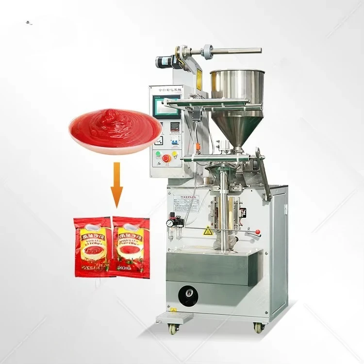 Оборудование для упаковки варенья Машина для упаковки меда кетчупа