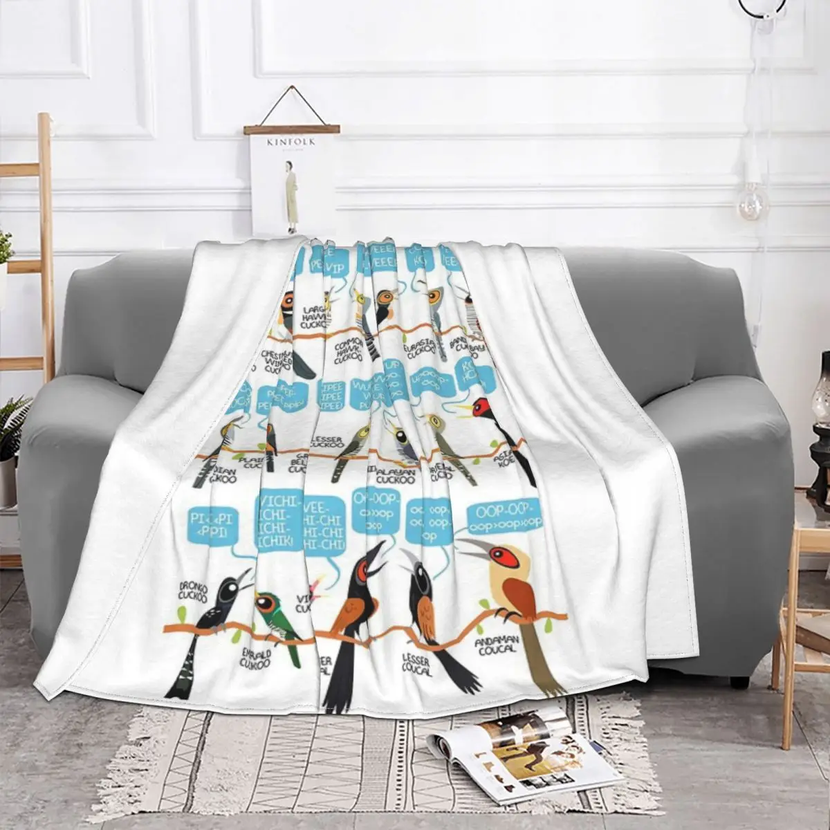 Know Your Cuckoo Songs Quilt Bed Blanket Blankets & Throws Blankets And Blankets Throw Blanket